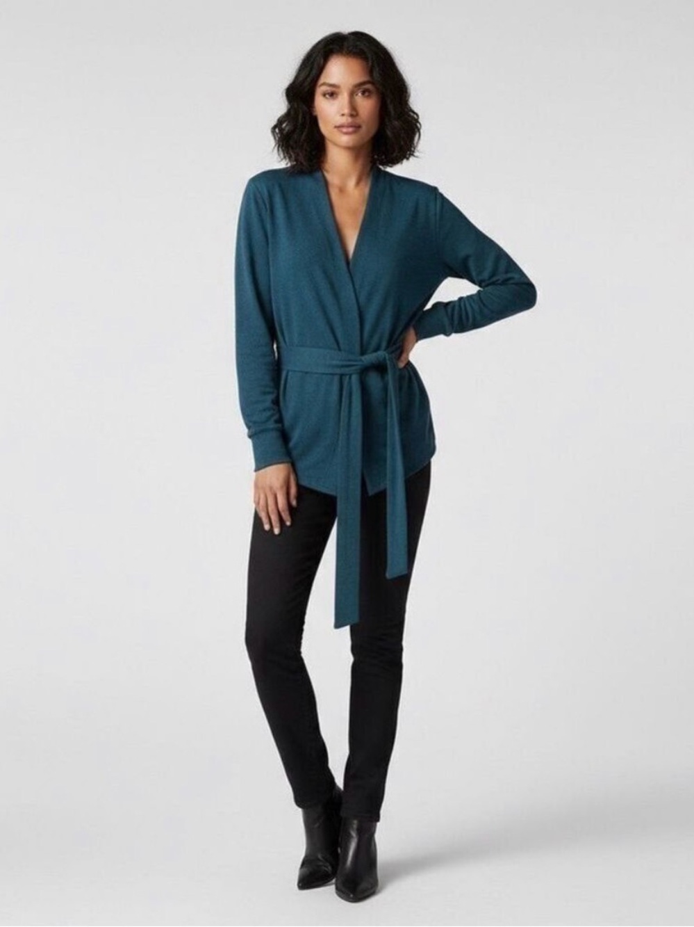 NWT The North Face Terry Wrap Cardigan